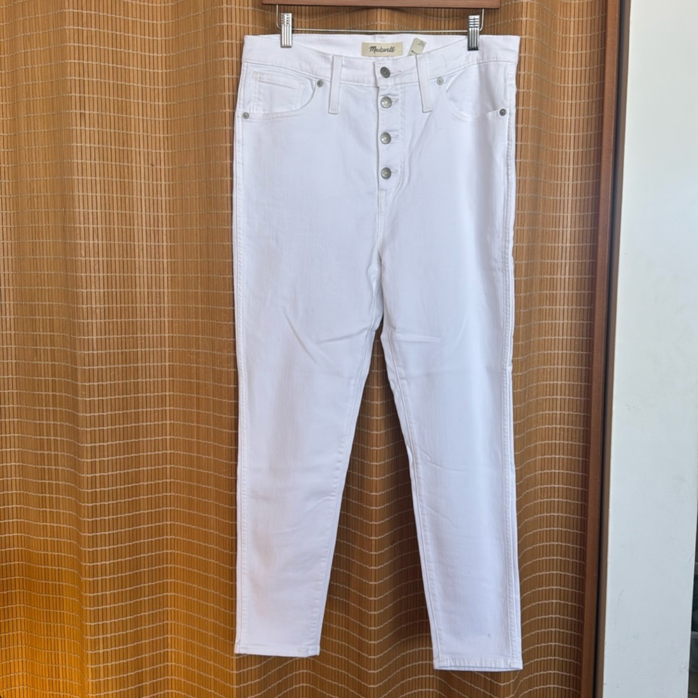 Madewell High Rise Skinny Crop